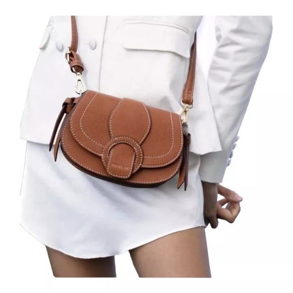 Rachel Zoe Handbags - Western Vibes ✨Rachel Zoe Saddle Crossbody Bag in Cognac Brown NWT